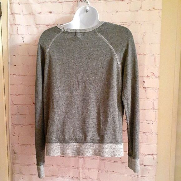 Sundry Gray Oversized "Obsessed" Graphic Sweatshirt sz.0/XS MSRP $72 - Picture 4 of 6